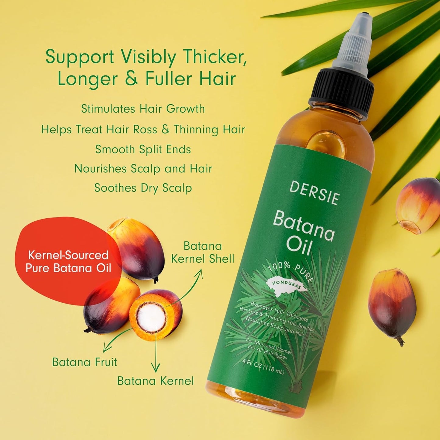 Dersie Batana Oil for Hair Growth