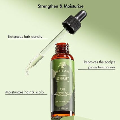 As I Am Rosemary Oil - 2 oz