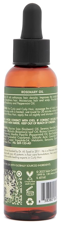 As I Am Rosemary Oil - 2 oz