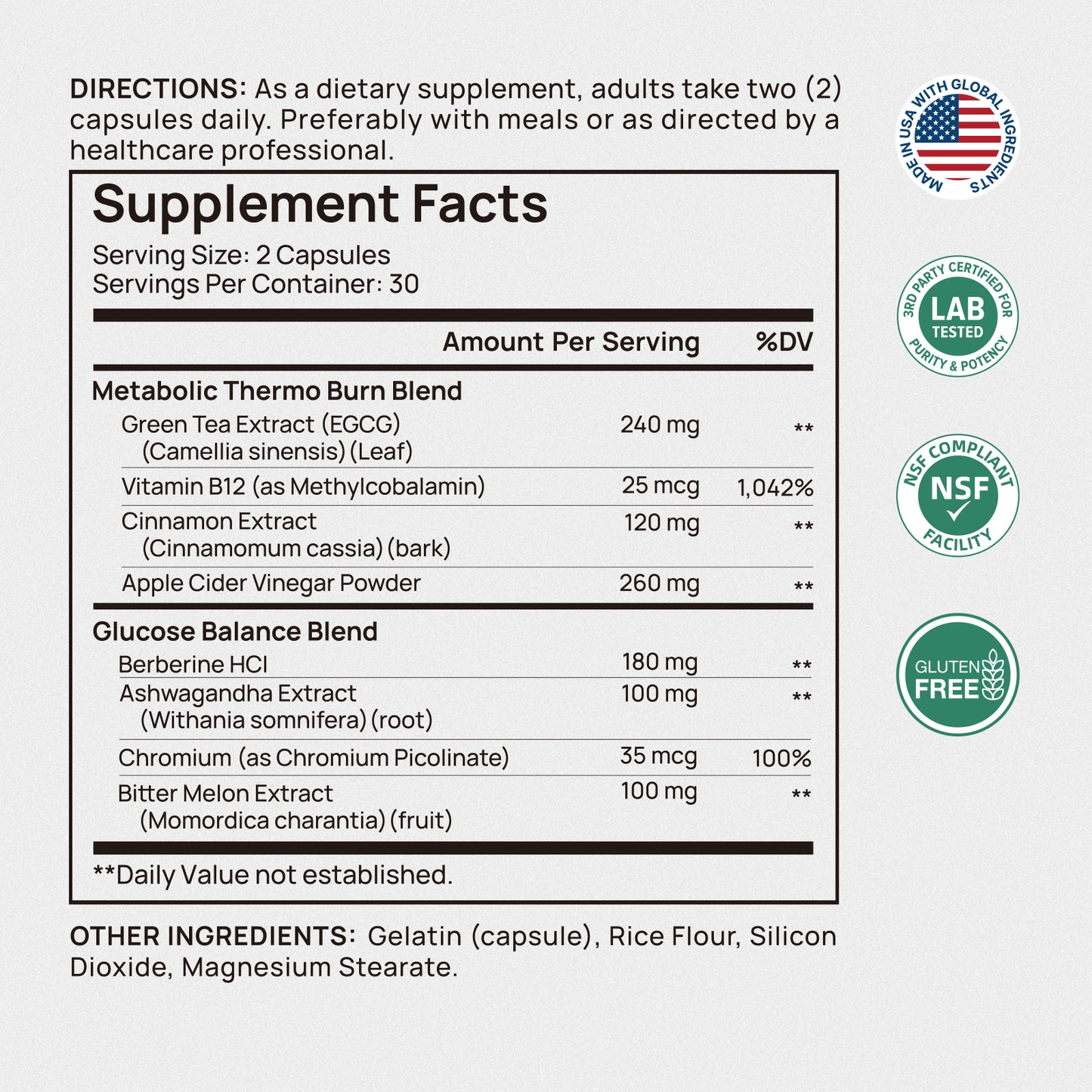 Metaburn Daily Metabolic Support