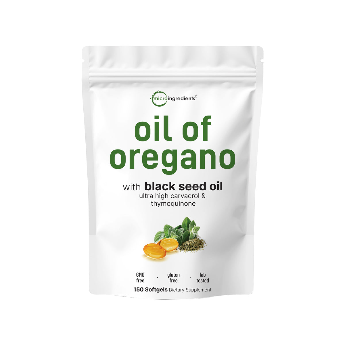 Oregano Oil with Black Seed Oil
