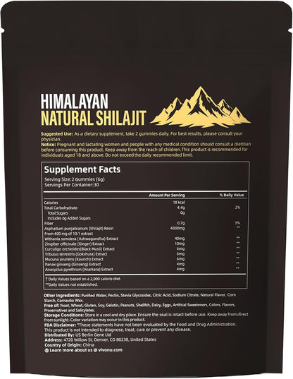 Himalayan Shilajit Gummies