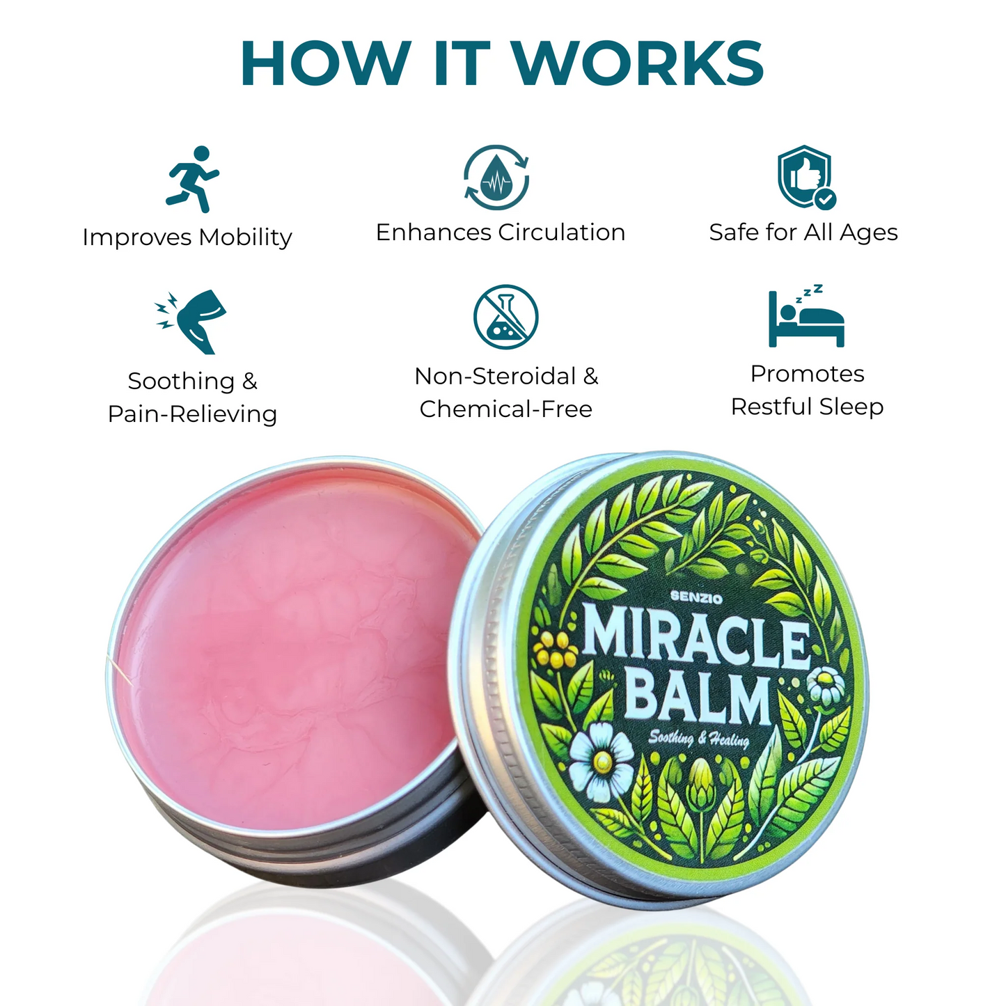 Senzio Miracle Balm™ Herbal Powerhouse