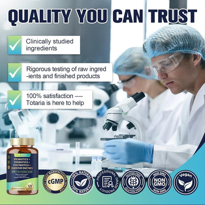 Totaria 5-in-1 60 Billion CFU Probiotic Prebiotic